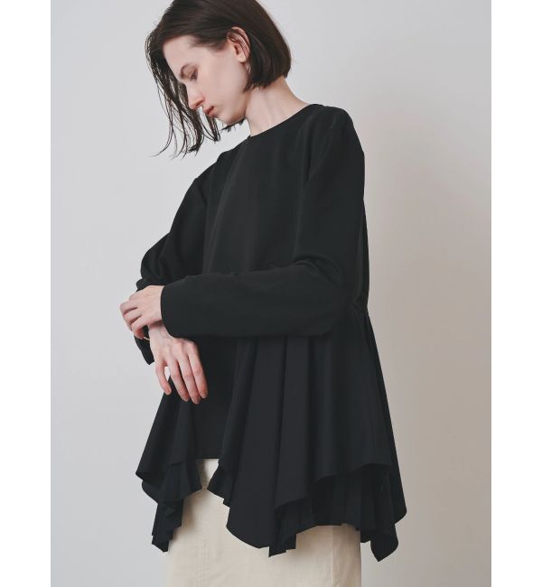ELENDEEK「DOCKING RANDOM HEM CS」|Tシャツ・カットソー|