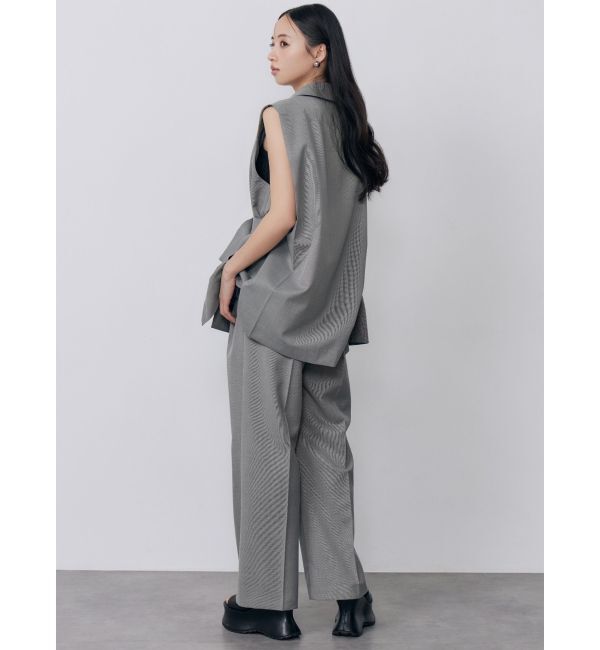MURUA「バックタックジレ【セットアップ着用可】」|ベスト・ジレ|