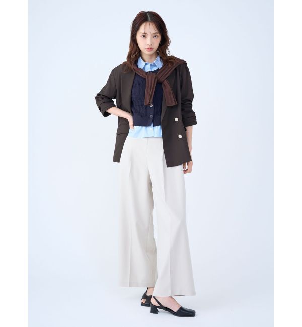 LAGUNAMOON「コットンアイレットニットカーディガン」|カーディガン|