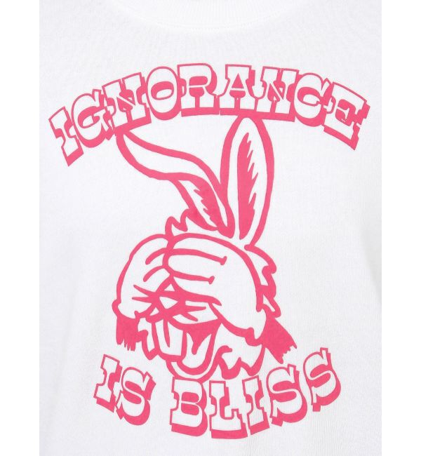 GYDA「ignorance BUNNYショートスウェットトップス」|スウェット・ジャージ|