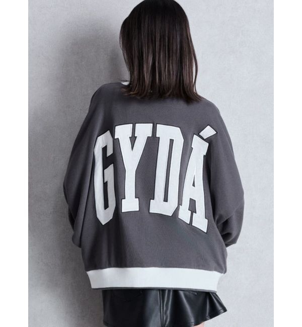 GYDA「GYDA BICOLOR スウェットトップス」|スウェット・ジャージ|チャコールグレー