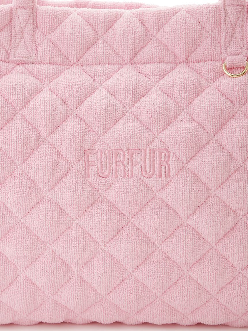 FURFUR「【限定カラー】パイルキルティングトートバッグ」|トートバッグ|