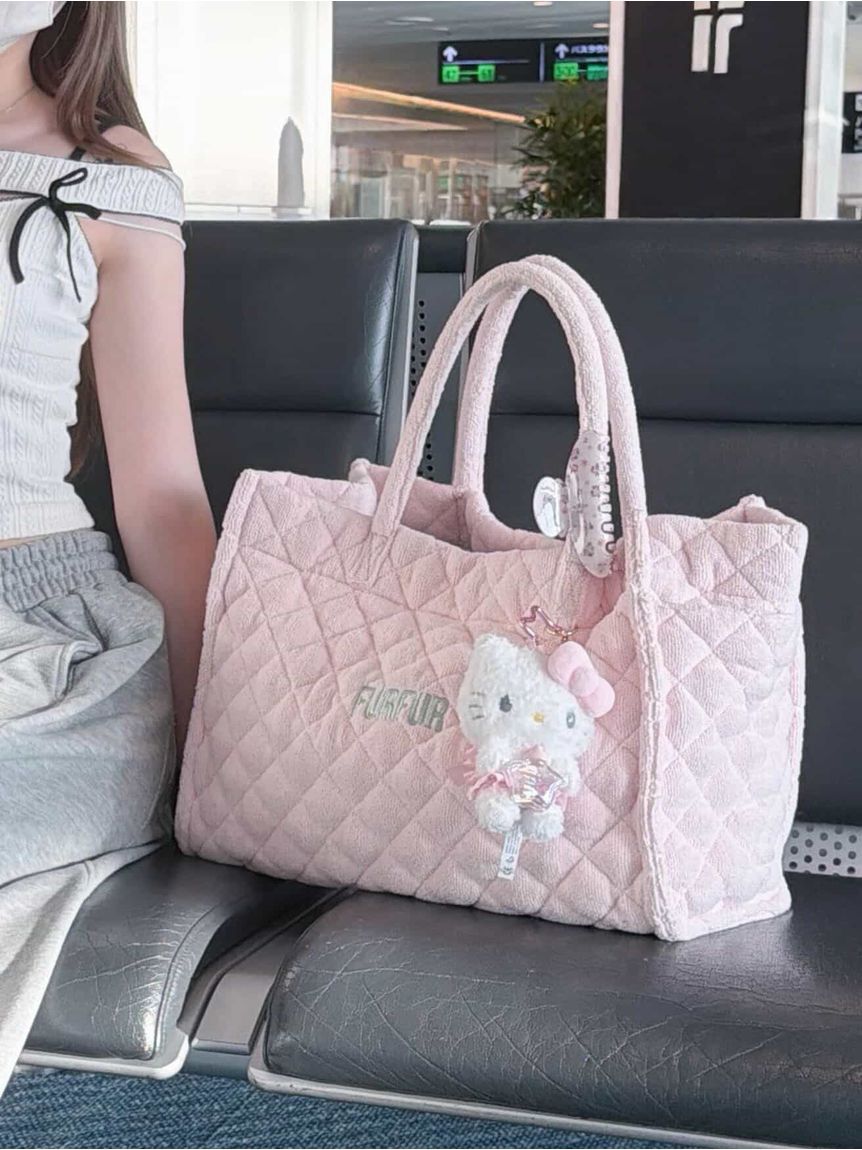 FURFUR「【限定カラー】パイルキルティングトートバッグ」|トートバッグ|
