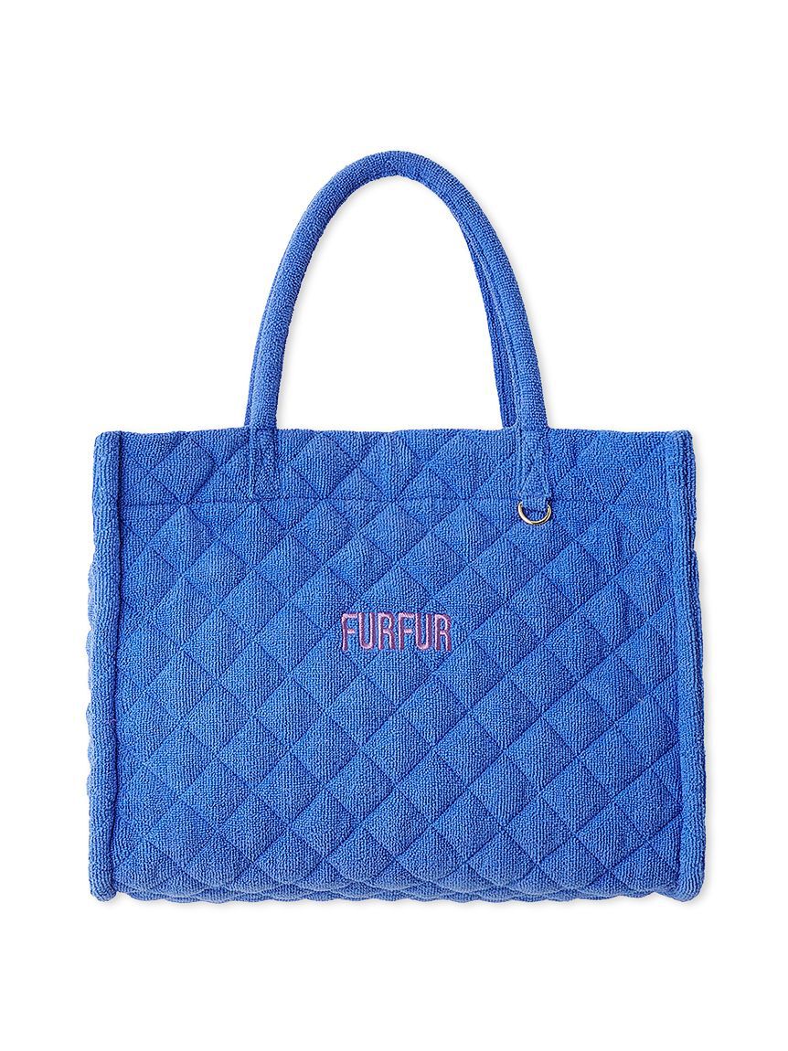 FURFUR「【限定カラー】パイルキルティングトートバッグ」|トートバッグ|