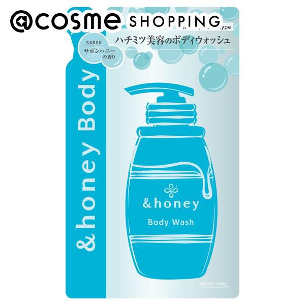 &honey（アンドハニー）「&honey（アンドハニー） サボンクリア ジェルボディウォッシュ 詰替え (440ml)」|ボディクレンジング|その他