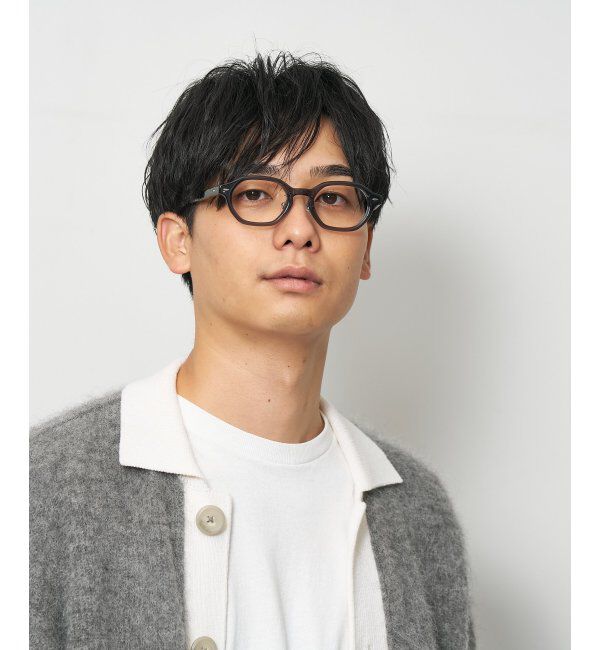  「Zoff｜SHIBATA HIKARI｜メガネ｜多角形型｜伊達・度付き レンズ交換券付」|メガネ|