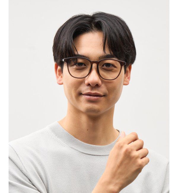  「SUNCUTGlasses/UV100%CUT クリアレンズサングラス クリアUV100%  ビッグシェイプ  紫外線対策__UVカット」|サングラス|