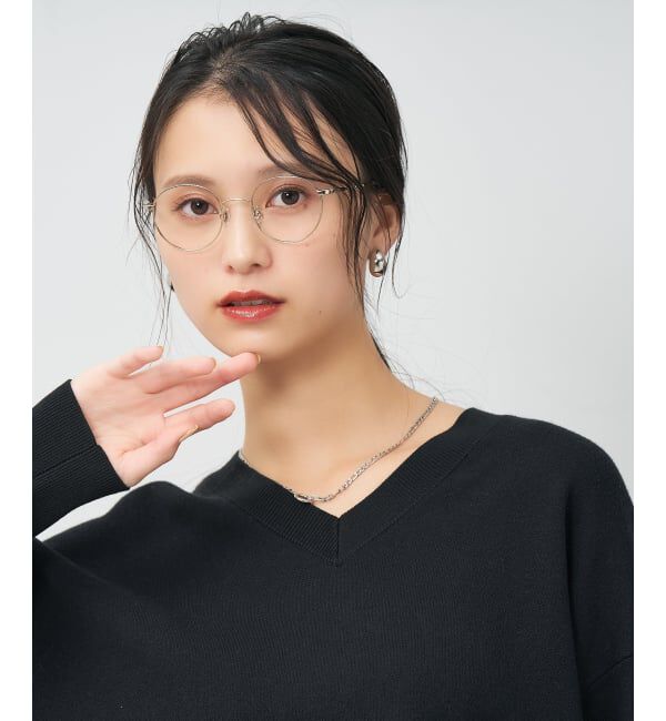  「ボストン型 メガネ | 中顔面短縮みえメガネ 小さめサイズ 眼鏡 伊達メガネ Zoff｜CLASSIC レンズ交換券付」|メガネ|