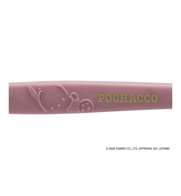  「Zoff｜POCHACCO ボストン型 メガネ | ラバーテンプル ズレ落ち防止 キッズ 子供用 小さめ レンズ交換券付」|メガネ|