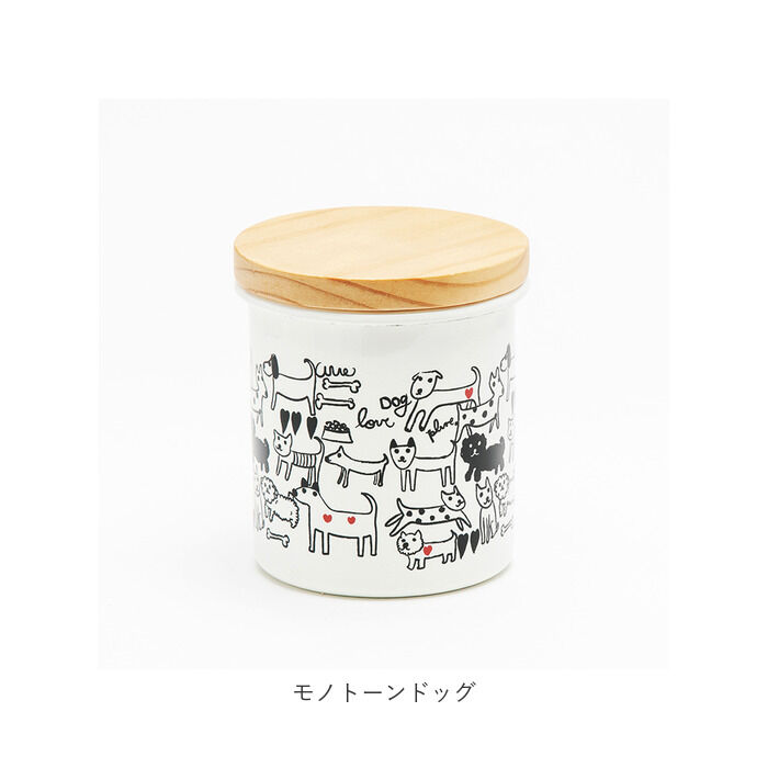 BACKYARD FAMILY「キャニスター ホーロー 通販 保存容器 ホーロー容器 茶葉 コーヒー シュガーポット ストッカー」|食器・キッチングッズ|