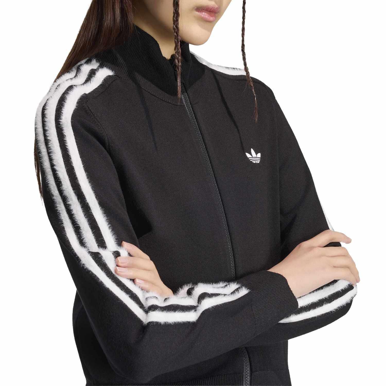 adidas「【ADIDAS ｳｪｱ】W KNITTED FIREBIRD TRACKTOP」|ポロシャツ|