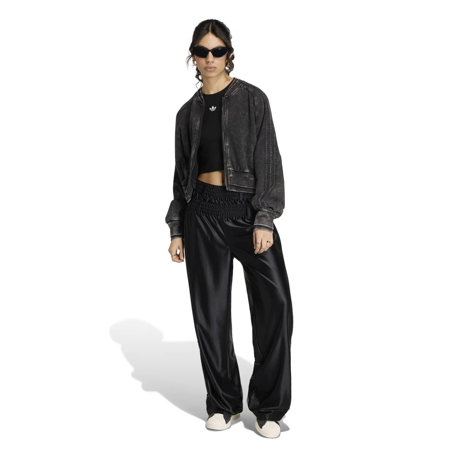 adidas「【ADIDAS ｳｪｱ】W SST DOUBLE LAYERED CROPPEDTT」|ポロシャツ|