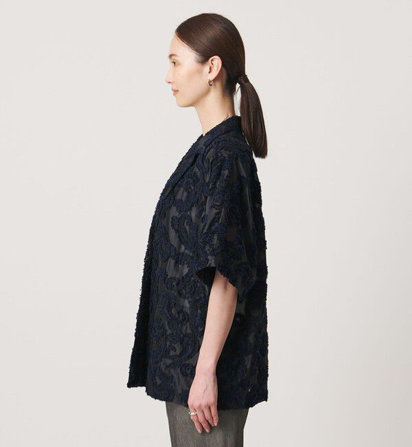 UNITED ARROWS「カット ジャガード ジャケット ‐ウォッシャブル‐」|テーラードジャケット|