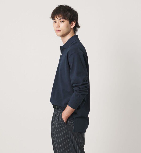 UNITED ARROWS「【別注】＜CONCHON QUINETTE＞ロングスリーブ ポロシャツ」|ポロシャツ|