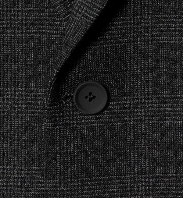 UNITED ARROWS「グレンプレイド シングル 2ボタン テーラードジャケット UA COZY ウォッシャブル 2WAYストレッチ」|テーラードジャケット|