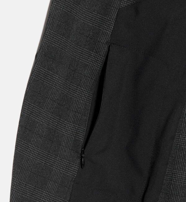 UNITED ARROWS「グレンプレイド シングル 2ボタン テーラードジャケット UA COZY ウォッシャブル 2WAYストレッチ」|テーラードジャケット|