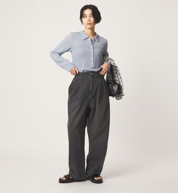 UNITED ARROWS green label relaxing「【WEB限定】＜at ease＞カーブ デニム パンツ」|デニム|