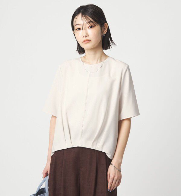 UNITED ARROWS green label relaxing「ライン TEE ブラウス」|シャツ・ブラウス|