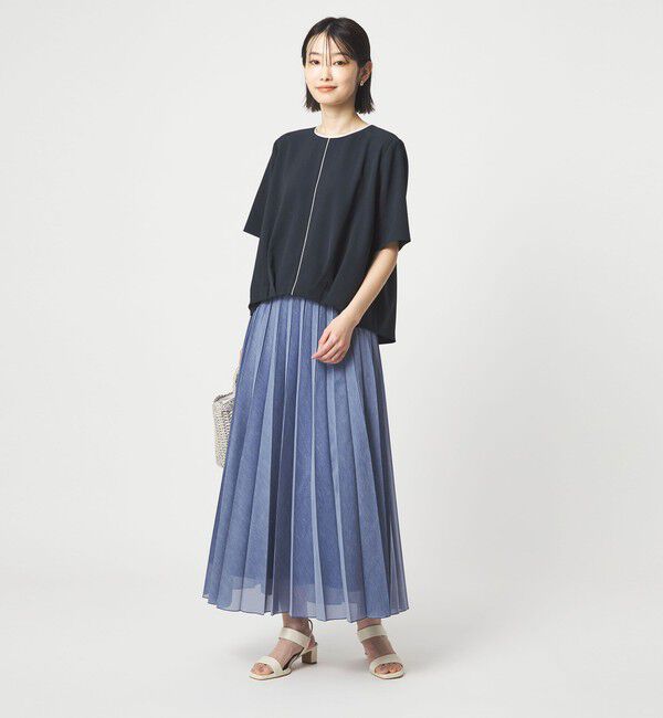 UNITED ARROWS green label relaxing「ライン TEE ブラウス」|シャツ・ブラウス|