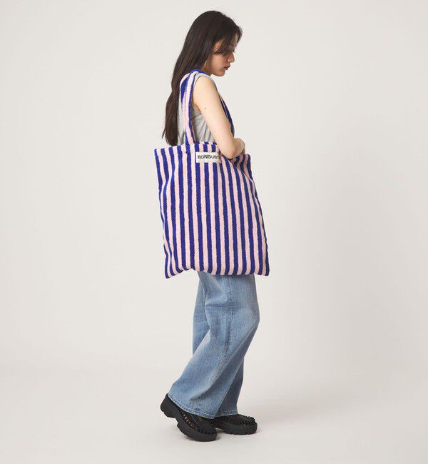 UNITED ARROWS green label relaxing「＜BONGUSTA＞トートバッグ（ストライプ）」|トートバッグ|