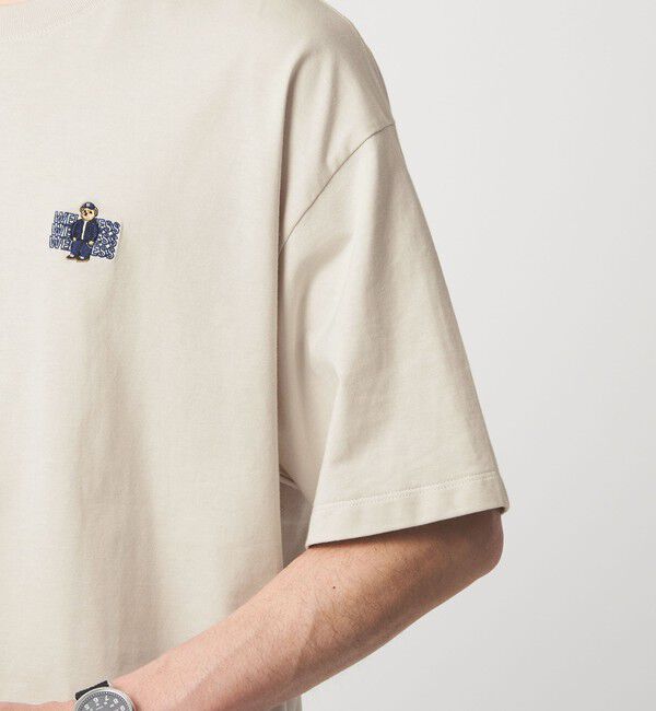 UNITED ARROWS green label relaxing「【別注】＜ROSTER BEAR＞GLR 刺しゅう ロゴ 半袖 Tシャツ」|Tシャツ・カットソー|