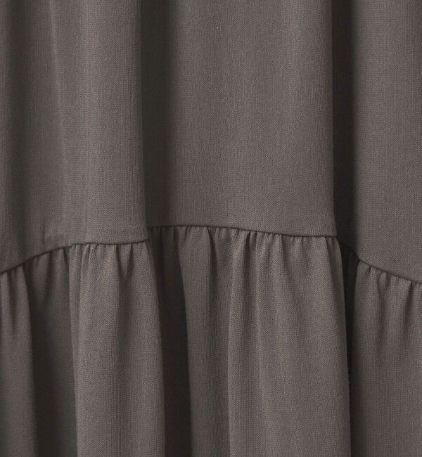 UNITED ARROWS green label relaxing「［size SHORTあり］カット ティアード ワンピース」|ワンピース|