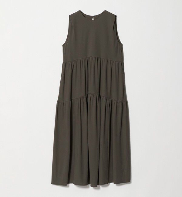 UNITED ARROWS green label relaxing「［size SHORTあり］カット ティアード ワンピース」|ワンピース|