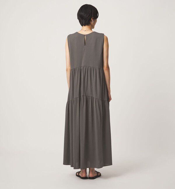 UNITED ARROWS green label relaxing「［size SHORTあり］カット ティアード ワンピース」|ワンピース|