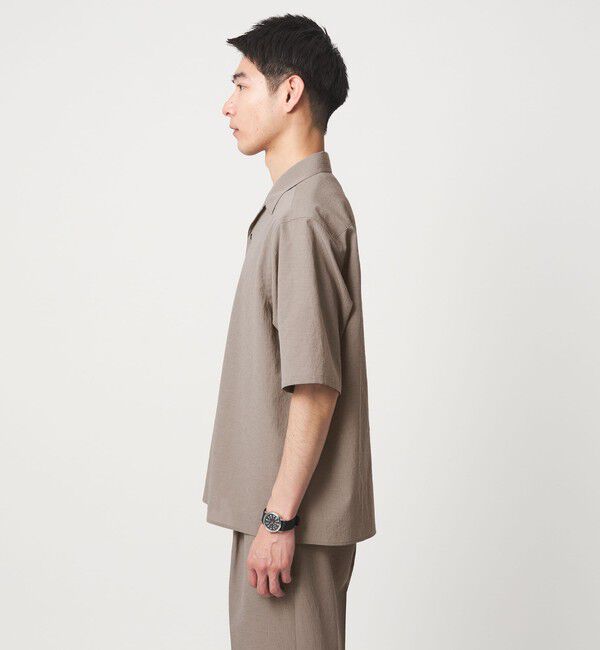 UNITED ARROWS green label relaxing「ボイル メッシュ オープンカラー 半袖 シャツ -吸水速乾-」|シャツ・ブラウス|