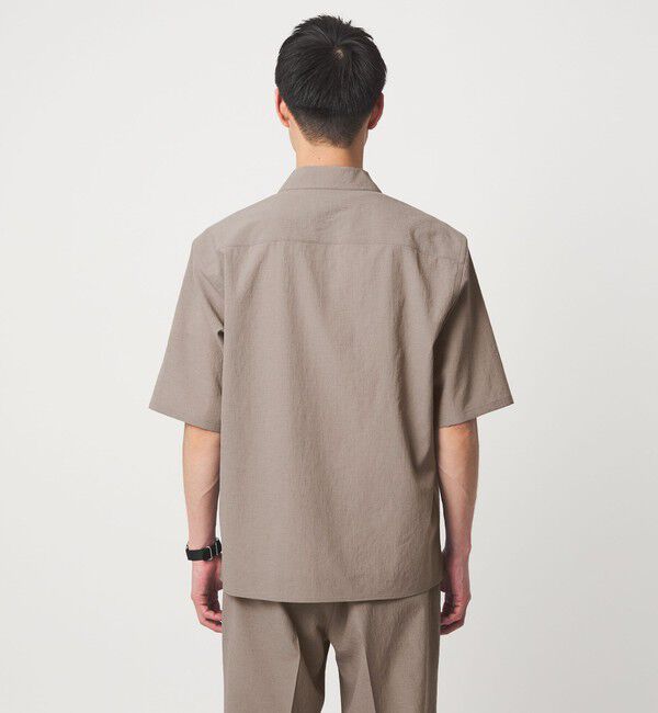 UNITED ARROWS green label relaxing「ボイル メッシュ オープンカラー 半袖 シャツ -吸水速乾-」|シャツ・ブラウス|