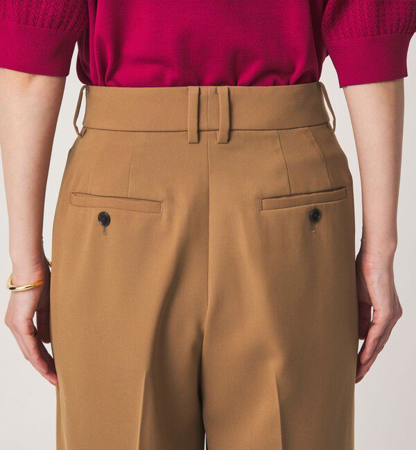 UNITED ARROWS green label relaxing「［size SHORT/TALLあり］Daily Chic 2タック ワイド パンツ」|スラックス|