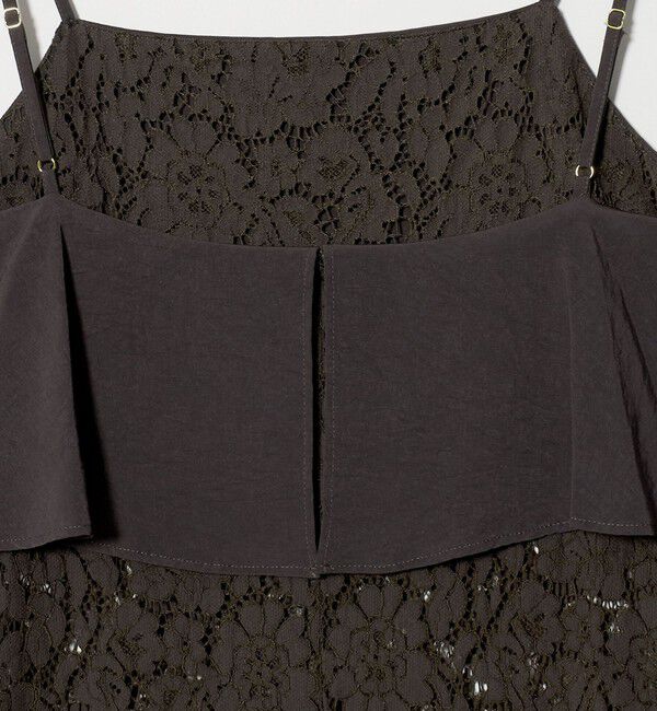 UNITED ARROWS green label relaxing「レース レイヤード キャミソール ワンピース」|ワンピース|