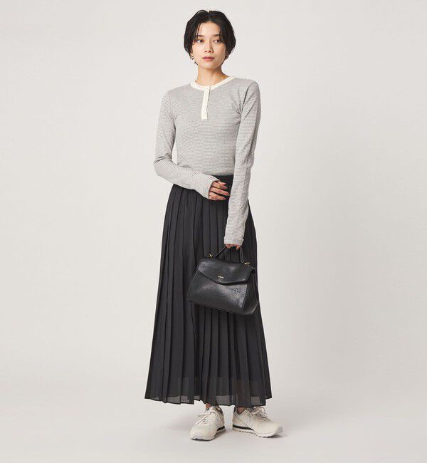 UNITED ARROWS green label relaxing「【別注】＜Robert P. Miller＞ ヘンリーネック ロングスリーブ カットソー」|Tシャツ・カットソー|