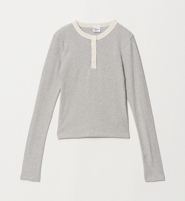 UNITED ARROWS green label relaxing「【別注】＜Robert P. Miller＞ ヘンリーネック ロングスリーブ カットソー」|Tシャツ・カットソー|