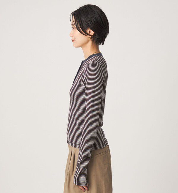 UNITED ARROWS green label relaxing「【別注】＜Robert P. Miller＞ ヘンリーネック ロングスリーブ カットソー」|Tシャツ・カットソー|