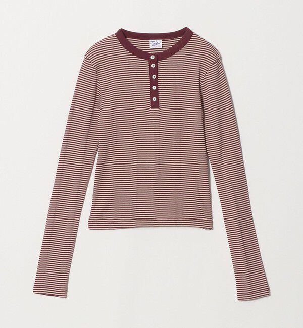 UNITED ARROWS green label relaxing「【別注】＜Robert P. Miller＞ ヘンリーネック ロングスリーブ カットソー」|Tシャツ・カットソー|
