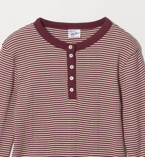 UNITED ARROWS green label relaxing「【別注】＜Robert P. Miller＞ ヘンリーネック ロングスリーブ カットソー」|Tシャツ・カットソー|
