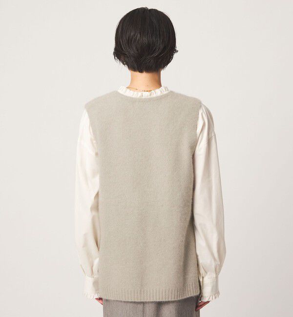 UNITED ARROWS green label relaxing「ヘアリー ニット ベスト」|ベスト・ジレ|