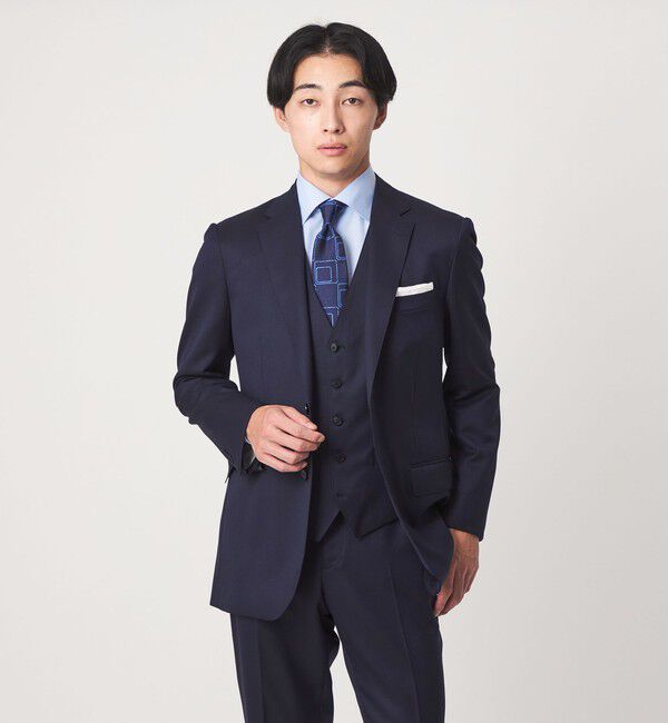 UNITED ARROWS green label relaxing「REDA サージ スリム 5B スーツベスト」|スーツ|