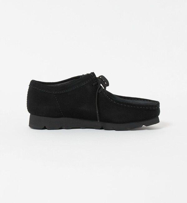 UNITED ARROWS green label relaxing「＜Clarks Originals＞ワラビー ゴアテックス ブラックスエード シューズ」|モカシン|