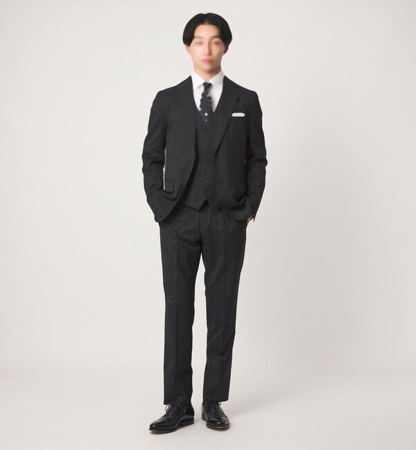 UNITED ARROWS green label relaxing「A+ TWPU サージ スリム 5B セットアップベスト」|スーツ|