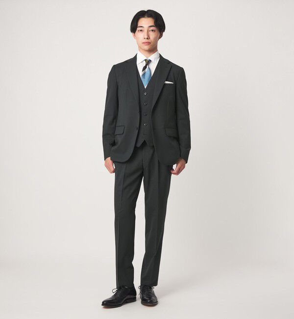UNITED ARROWS green label relaxing「A+ TWPU サージ スリム 5B セットアップベスト」|スーツ|