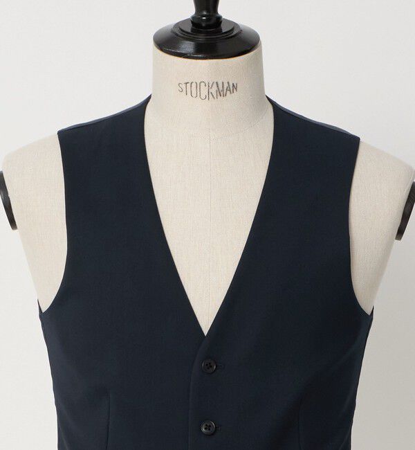 UNITED ARROWS green label relaxing「A+ TWPU サージ スリム 5B セットアップベスト」|スーツ|