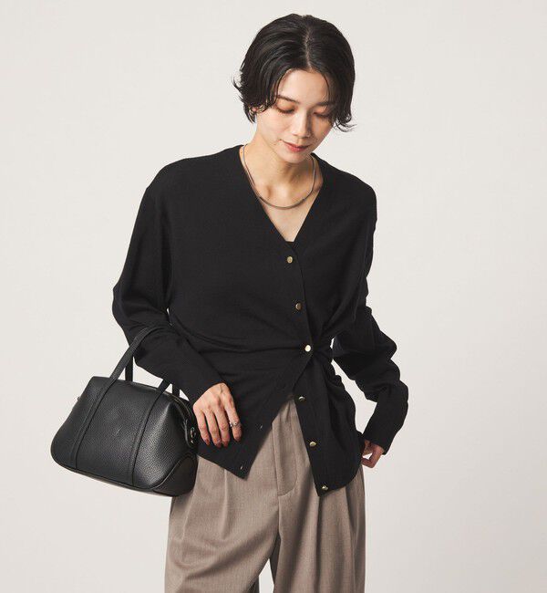 UNITED ARROWS green label relaxing「エブリニット 2WAY Vネック カーディガン」|カーディガン|