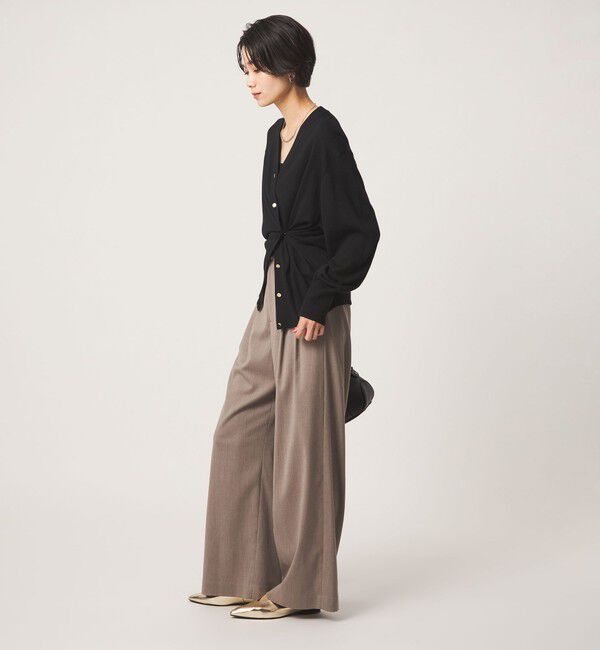 UNITED ARROWS green label relaxing「エブリニット 2WAY Vネック カーディガン」|カーディガン|