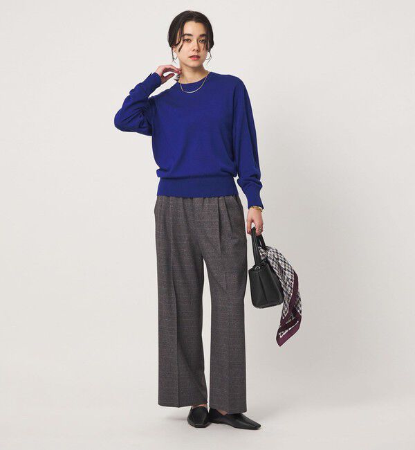 UNITED ARROWS green label relaxing「エブリニット 2WAY クルーネック カーディガン」|カーディガン|