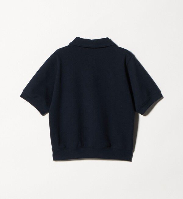 STEVEN ALAN「＜Steven Alan＞ブークレ ダンボール ワンボタン ハーフスリーブ プルオーバー」|Tシャツ・カットソー|