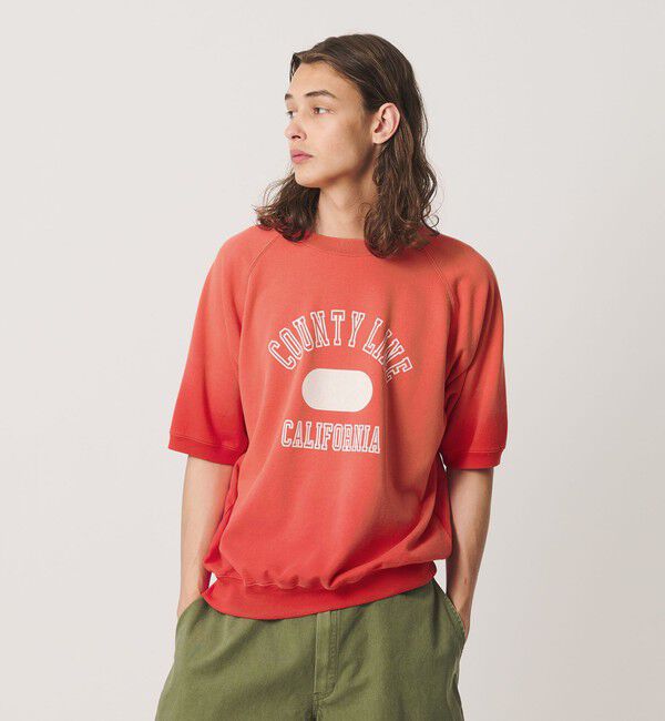 California General Store「＜CGS.＞サンフェード ショートスリーブ スウェットシャツ」|スウェット・ジャージ|