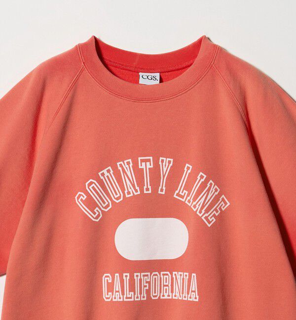 California General Store「＜CGS.＞サンフェード ショートスリーブ スウェットシャツ」|スウェット・ジャージ|