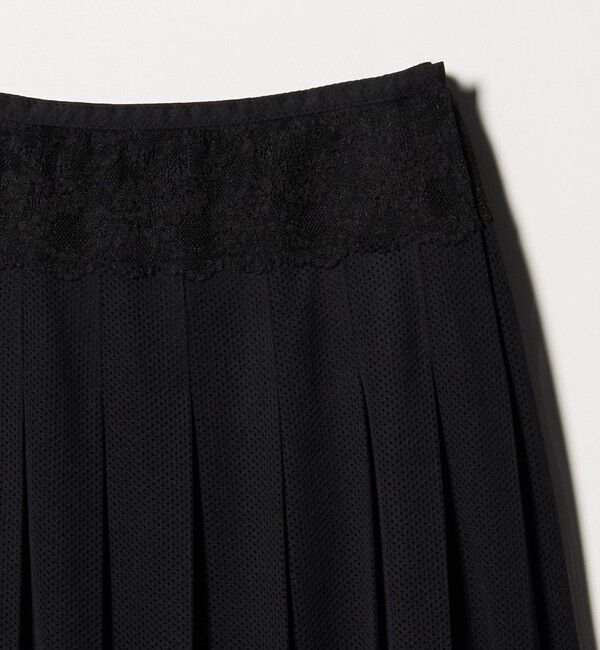 ATTISESSION「＜ATTISESSION＞メッシュ レース プリーツ スカート」|スカート|